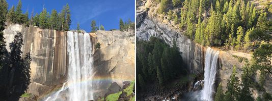 Водопад Vernal Fall