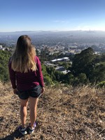 Grizzly Peak, снизу виден Berkley, а дальше - Сан-Франциско