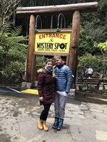 Mystery Spot недалеко от Santa Cruz. Развод для туристов, но тем, кто смотрел Gravity Falls будет интересно